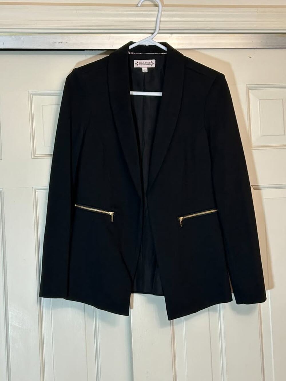 Minimalist Nanette Lepore Black Blazer